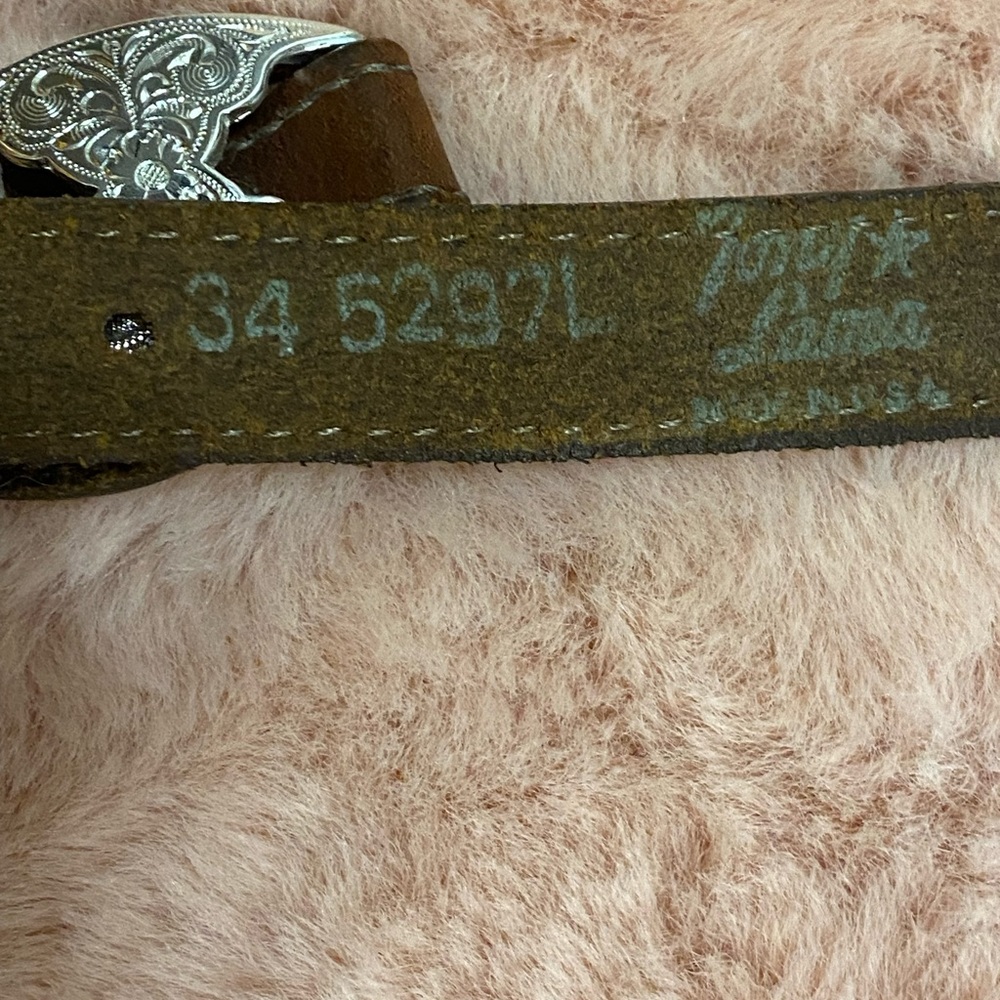 Tony lama women’s western belt 1996